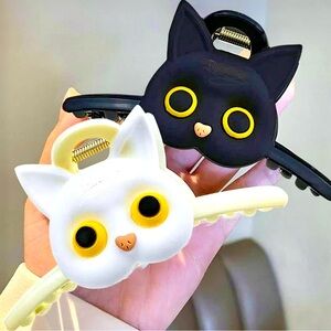 Cat Hair Clip - White (1 clip)